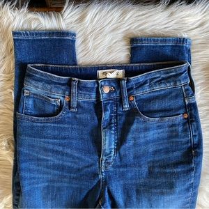 Madewell Skinny Jeans Sz 26